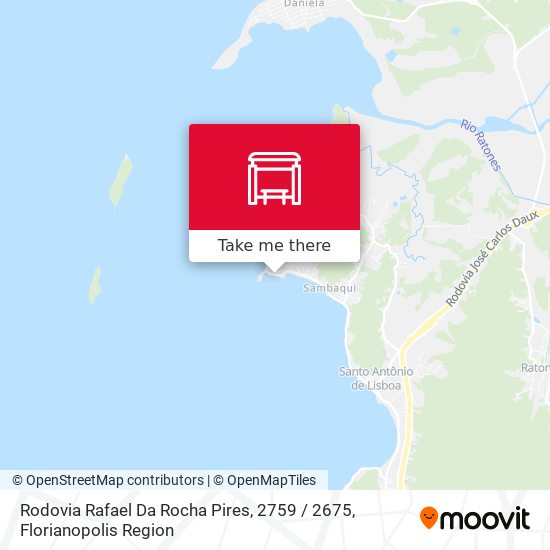 Rodovia Rafael Da Rocha Pires, 2759 / 2675 map