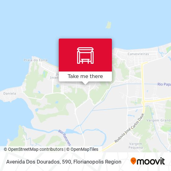 Avenida Dos Dourados, 590 map