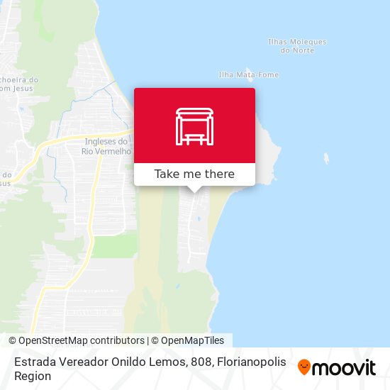 Estrada Vereador Onildo Lemos, 808 map