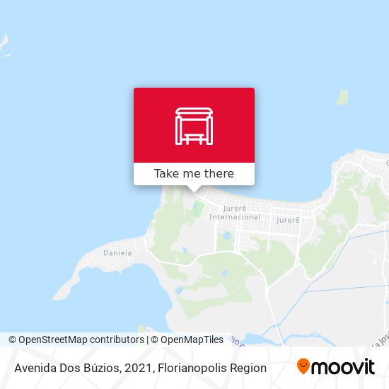 Avenida Dos Búzios, 2021 map