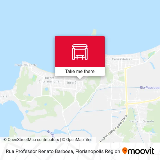 Rua Professor Renato Barbosa map