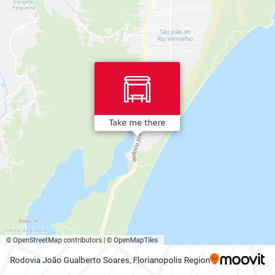 Rodovia João Gualberto Soares map