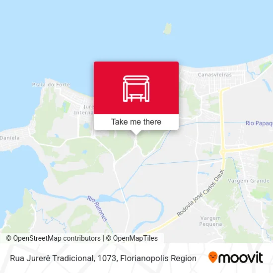 Rua Jurerê Tradicional, 1073 map
