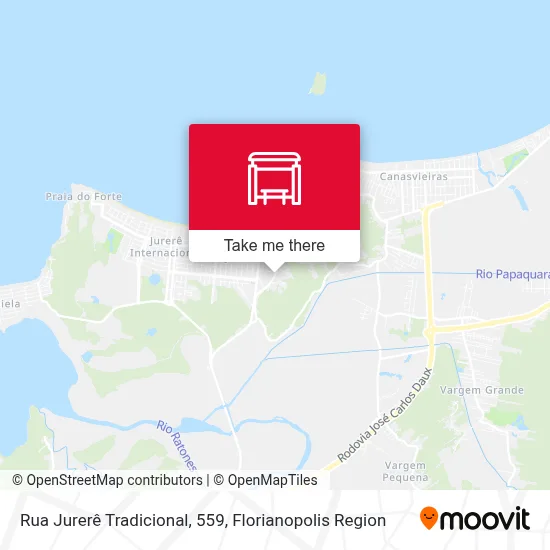 Rua Jurerê Tradicional, 559 map