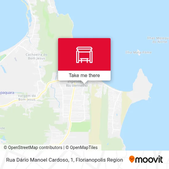 Rua Dário Manoel Cardoso, 1 map