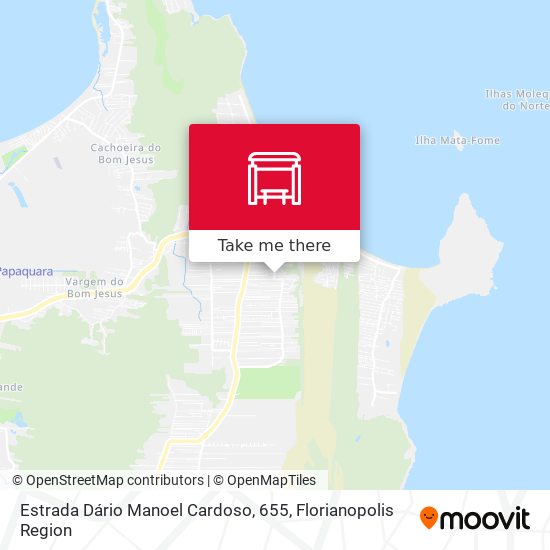 Estrada Dário Manoel Cardoso, 655 map