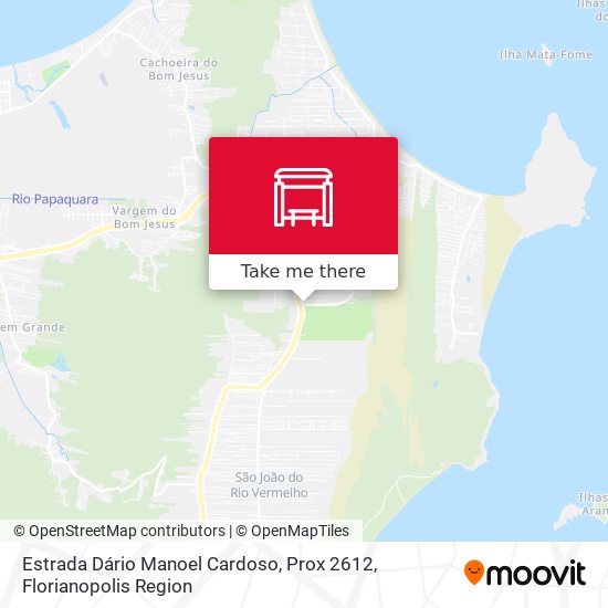 Estrada Dário Manoel Cardoso, Prox 2612 map