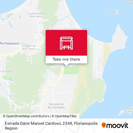 Estrada Dário Manoel Cardoso, 2548 map