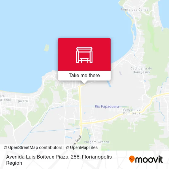 Avenida Luis Boiteux Piaza, 288 map