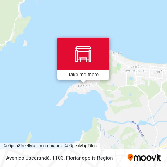 Avenida Jacarandá, 1103 map