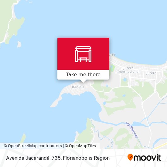 Avenida Jacarandá, 735 map
