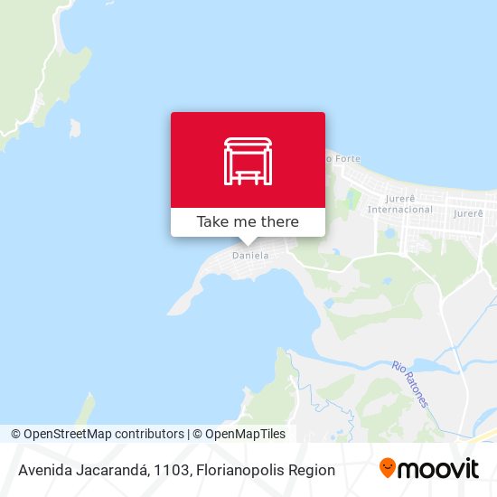 Avenida Jacarandá, 1103 map
