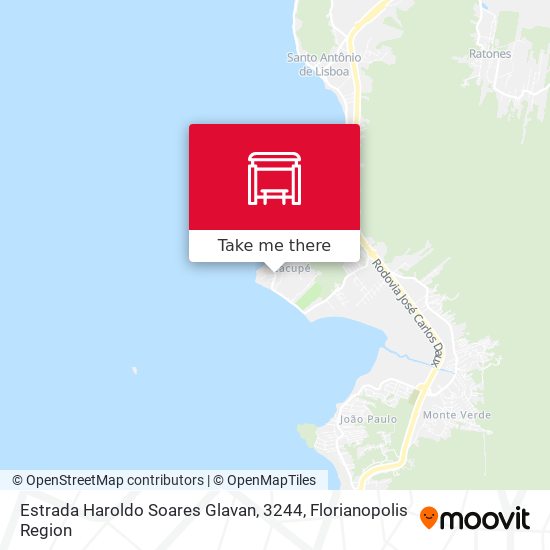 Estrada Haroldo Soares Glavan, 3244 map