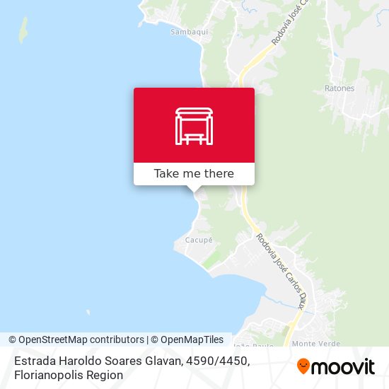 Estrada Haroldo Soares Glavan, 4590 / 4450 map
