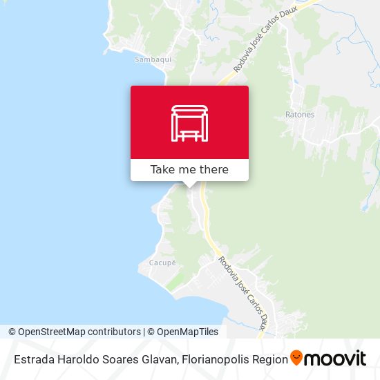 Estrada Haroldo Soares Glavan map