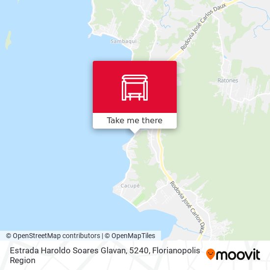 Estrada Haroldo Soares Glavan, 5240 map