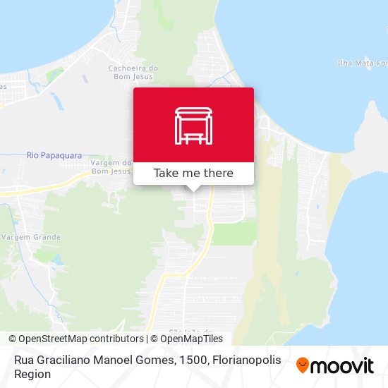 Rua Graciliano Manoel Gomes, 1500 map