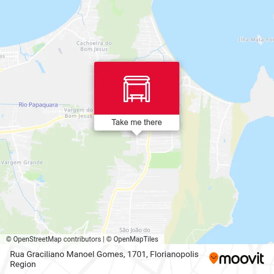 Rua Graciliano Manoel Gomes, 1701 map