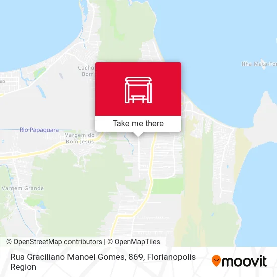 Rua Graciliano Manoel Gomes, 869 map