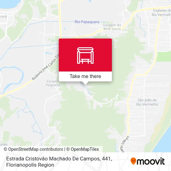 Estrada Cristovão Machado De Campos, 441 map
