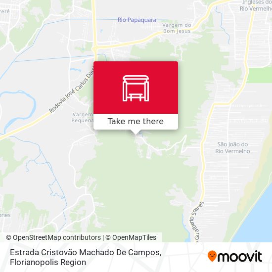 Estrada Cristovão Machado De Campos map