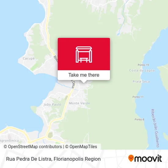 Rua Pedra De Listra map