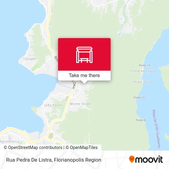 Rua Pedra De Listra map