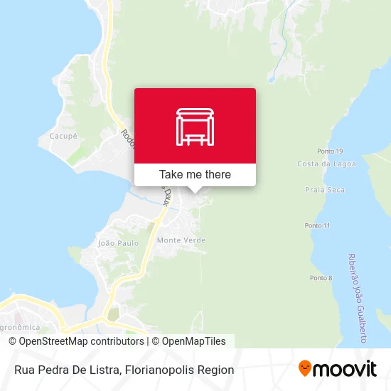 Rua Pedra De Listra map