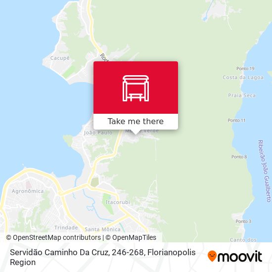 Servidão Caminho Da Cruz, 246-268 map