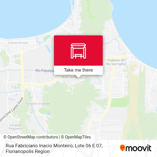 Rua Fabriciano Inacio Monteiro, Lote 06 E 07 map