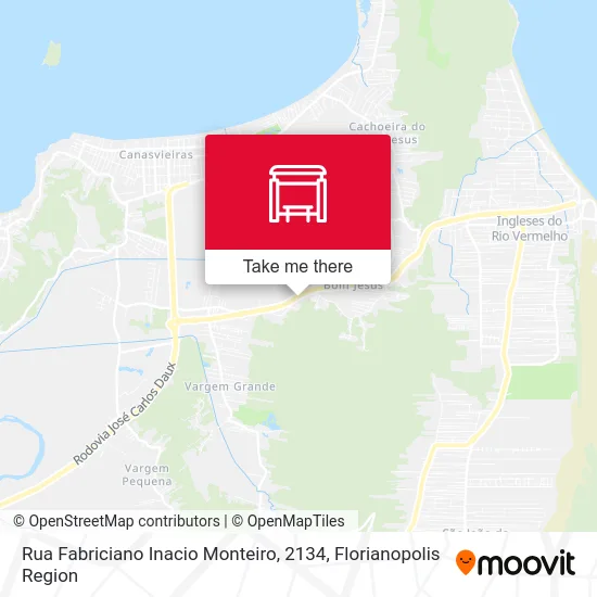 Rua Fabriciano Inacio Monteiro, 2134 map