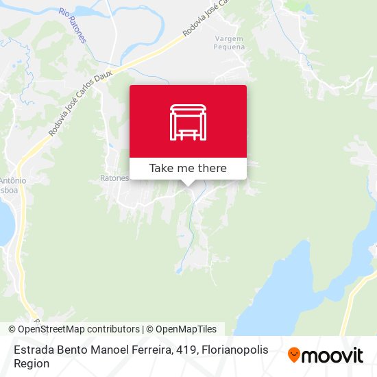 Estrada Bento Manoel Ferreira, 419 map