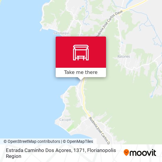 Estrada Caminho Dos Açores, 1371 map