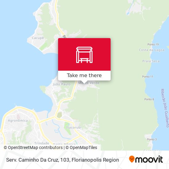 Serv. Caminho Da Cruz, 103 map