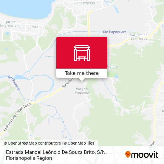 Estrada Manoel Leôncio De Souza Brito, S / N map