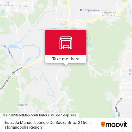 Estrada Manoel Leôncio De Souza Brito, 2166 map
