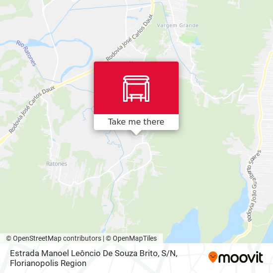 Estrada Manoel Leôncio De Souza Brito, S / N map