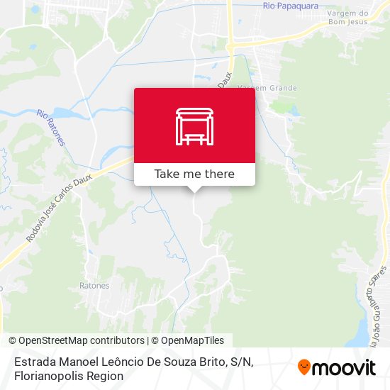 Estrada Manoel Leôncio De Souza Brito, S / N map