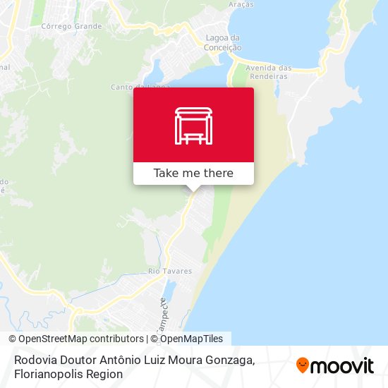 Rodovia Doutor Antônio Luiz Moura Gonzaga map