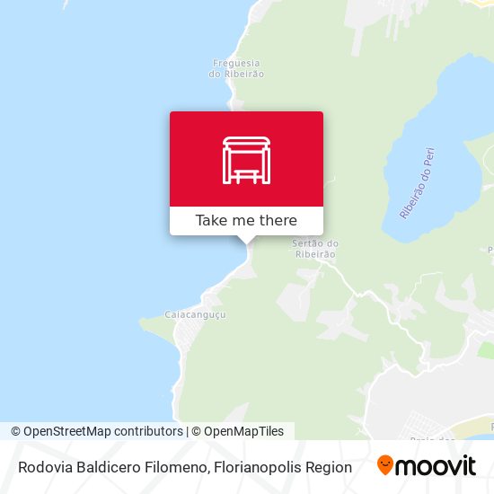 Rodovia Baldicero Filomeno map