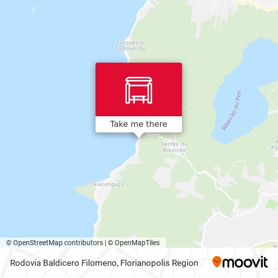 Rodovia Baldicero Filomeno map