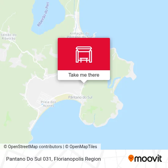 Pantano Do Sul 031 map