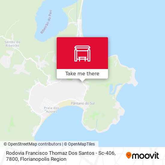 Rodovia Francisco Thomaz Dos Santos - Sc-406, 7800 map