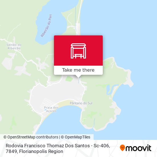 Rodovia Francisco Thomaz Dos Santos - Sc-406, 7849 map