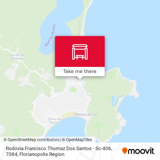 Rodovia Francisco Thomaz Dos Santos - Sc-406, 7084 map