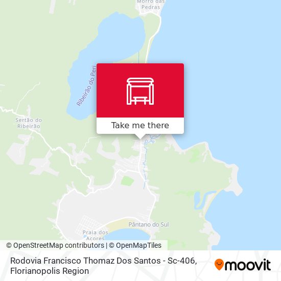 Rodovia Francisco Thomaz Dos Santos - Sc-406 map