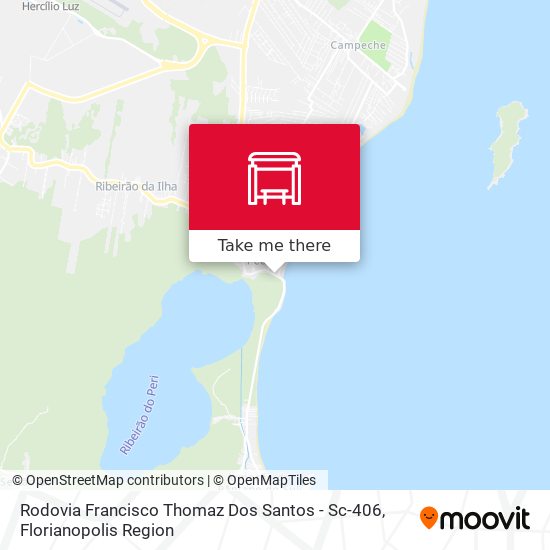 Rodovia Francisco Thomaz Dos Santos - Sc-406 map