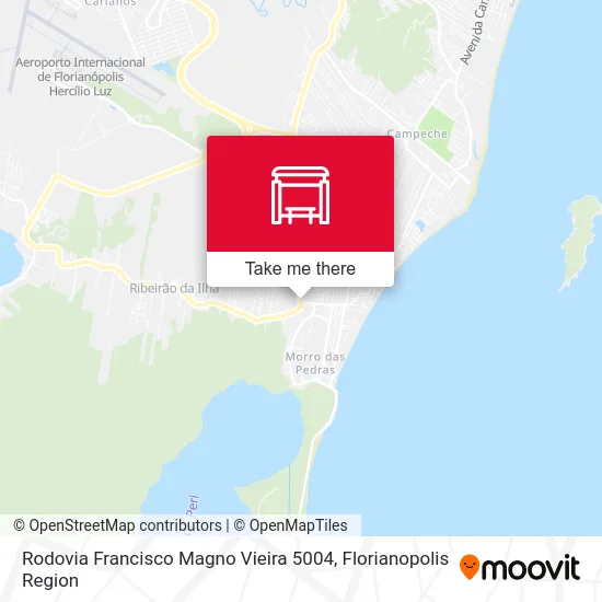 Rodovia Francisco Magno Vieira 5004 map