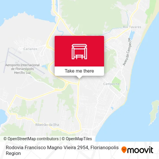 Rodovia Francisco Magno Vieira 2954 map