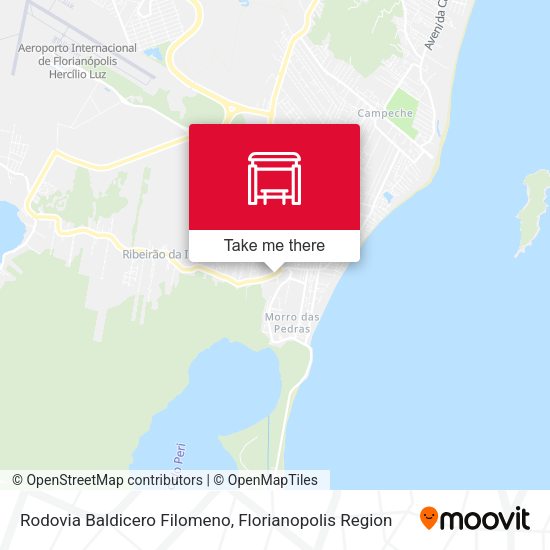Rodovia Baldicero Filomeno map
